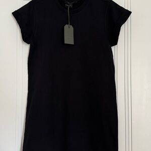 AllSaints Black Anna mini tshirt dress. Perfect condition. New with tags. Size 0